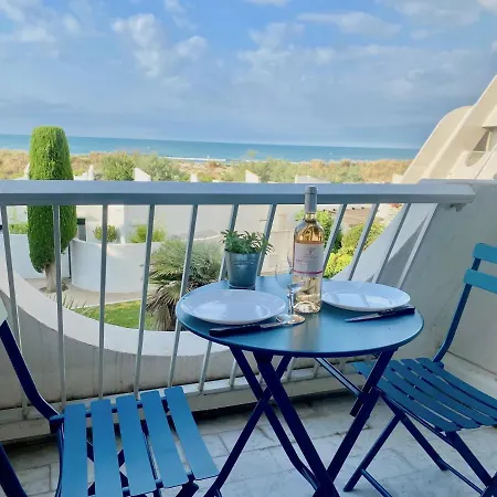 LE MERIDIEN - Studio avec vue mer, piscine et parking privé La Grande-Motte Exterior foto