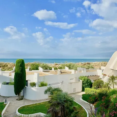 LE MERIDIEN - Studio avec vue mer, piscine et parking privé La Grande-Motte Exterior foto