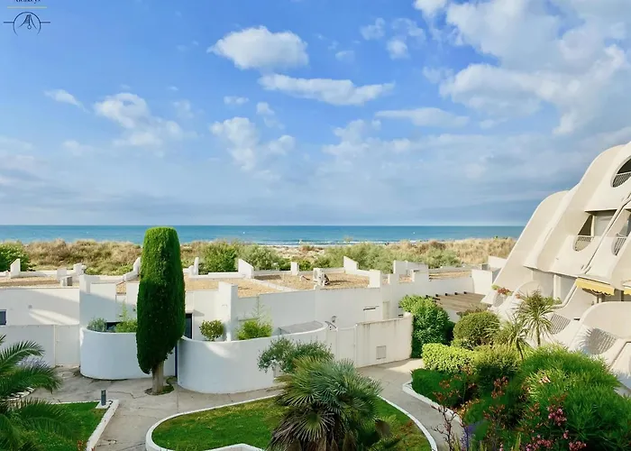 LE MERIDIEN - Studio avec vue mer, piscine et parking privé